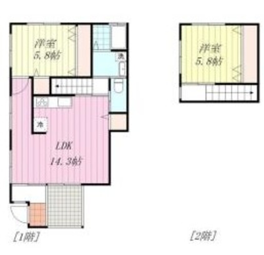 間取図 サンライト鷹子