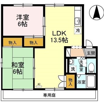 間取図 セントラルハイツ今村・