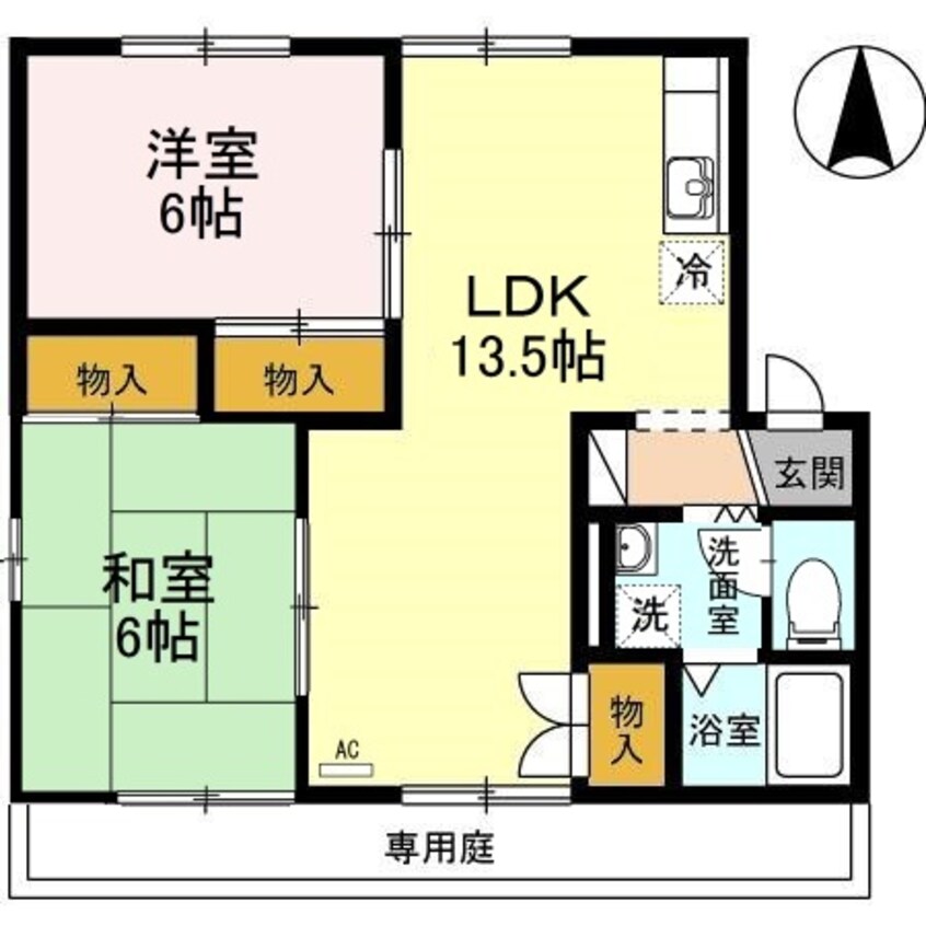 間取図 セントラルハイツ今村・