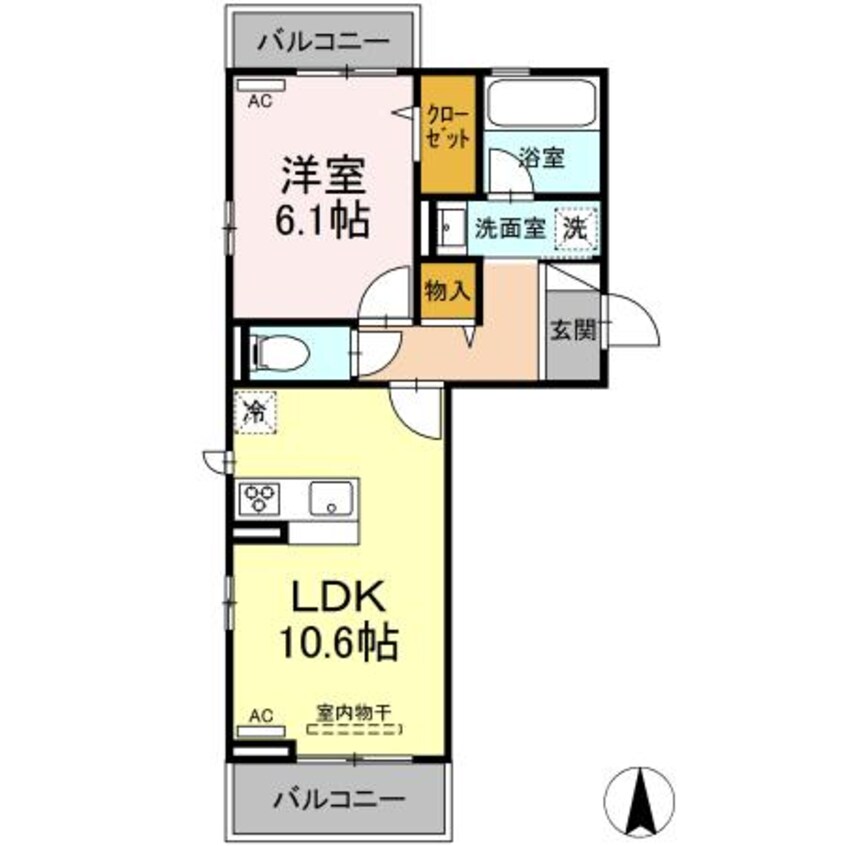 間取図 フォレスト和泉Ｂ棟