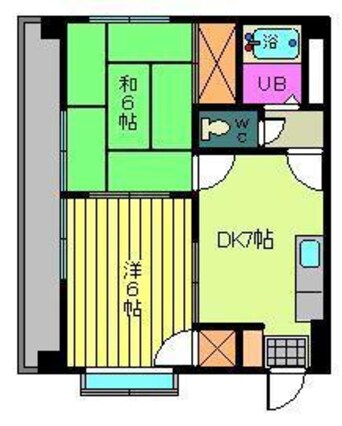 間取図 サンテラス束本