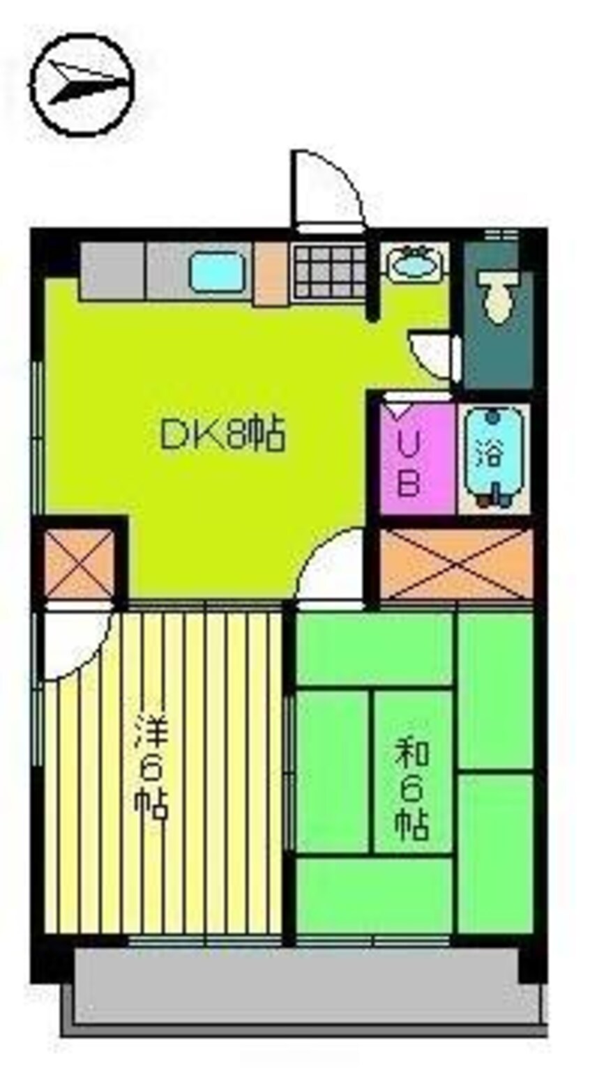 間取図 フォレスト辻野