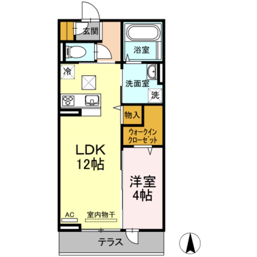 間取図 アルマヴィラ