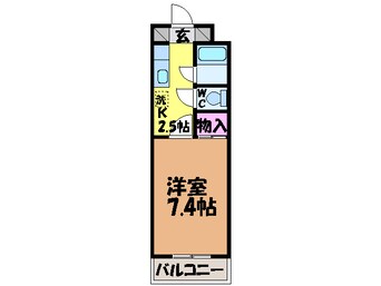 間取図 カーサグラン桑原・