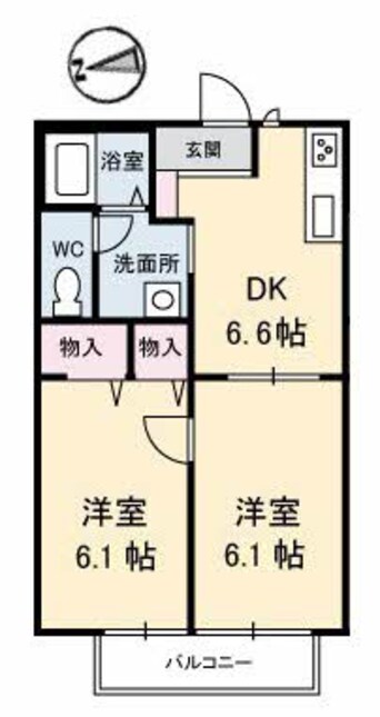 間取図 フレグランスガーデン・