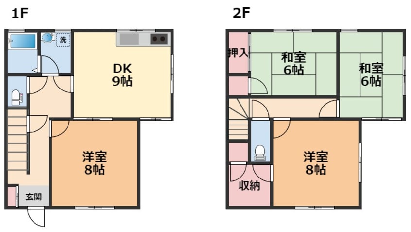 間取図 メゾンド浜田