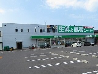 業務スーパー松山和泉店様まで400m アルストロメリア
