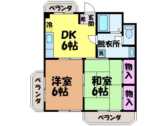 間取図 ボヌール福音・