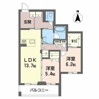 間取図 シャーメゾンキャメリア