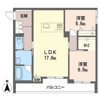 間取図 シャーメゾンキャメリア