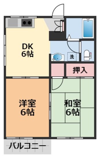 間取図 ドエル東山　Ａ・Ｂ・Ｃ棟・