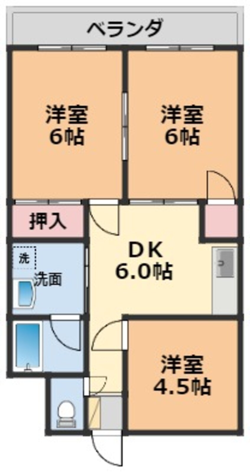 間取図 和泉パールハイツ・