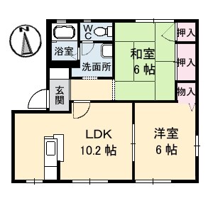 間取り図 ディアスグレイス・