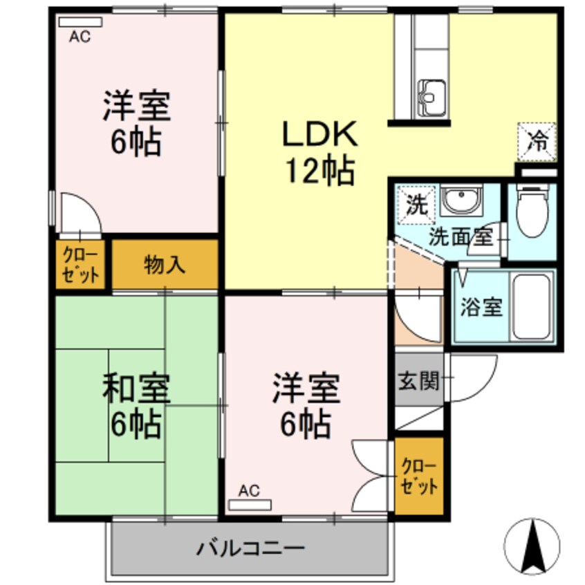 間取図 グリーンハウス・