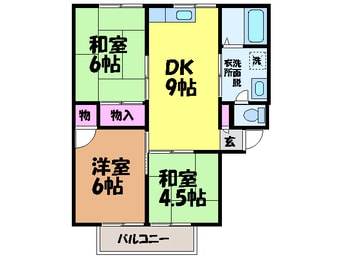 間取図 仙波ハイツⅠ・Ⅱ・