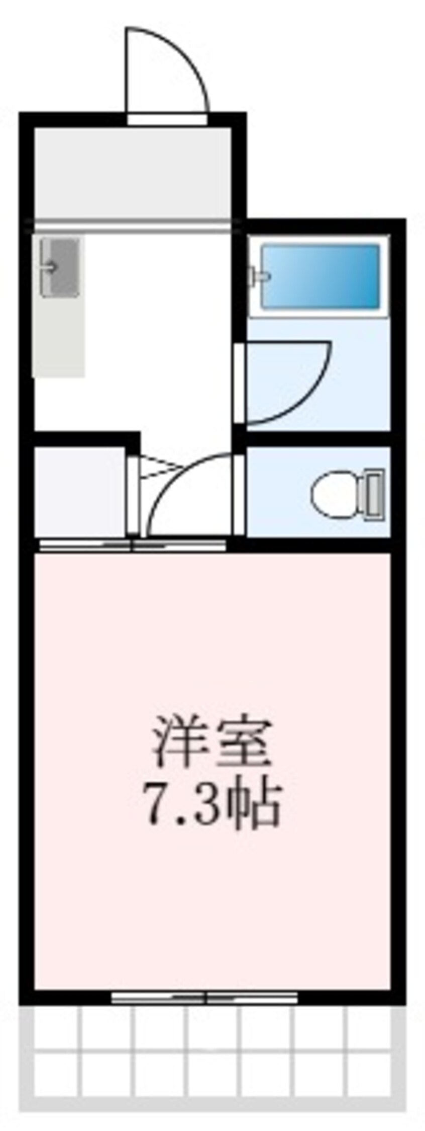 間取図 ロアール尾崎