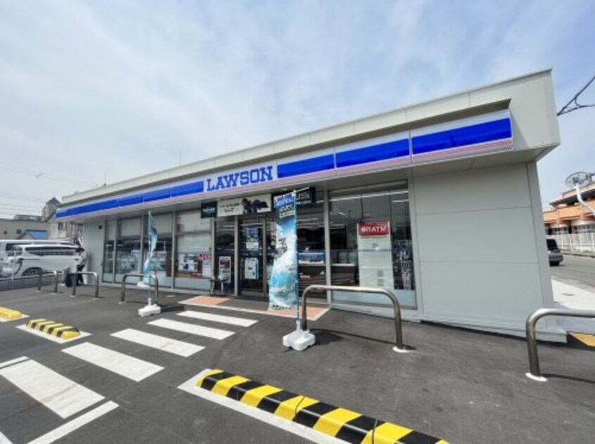 ローソン堺南余部店(コンビニ)まで441m 南海高野線/北野田駅 徒歩19分 1-2階 築41年