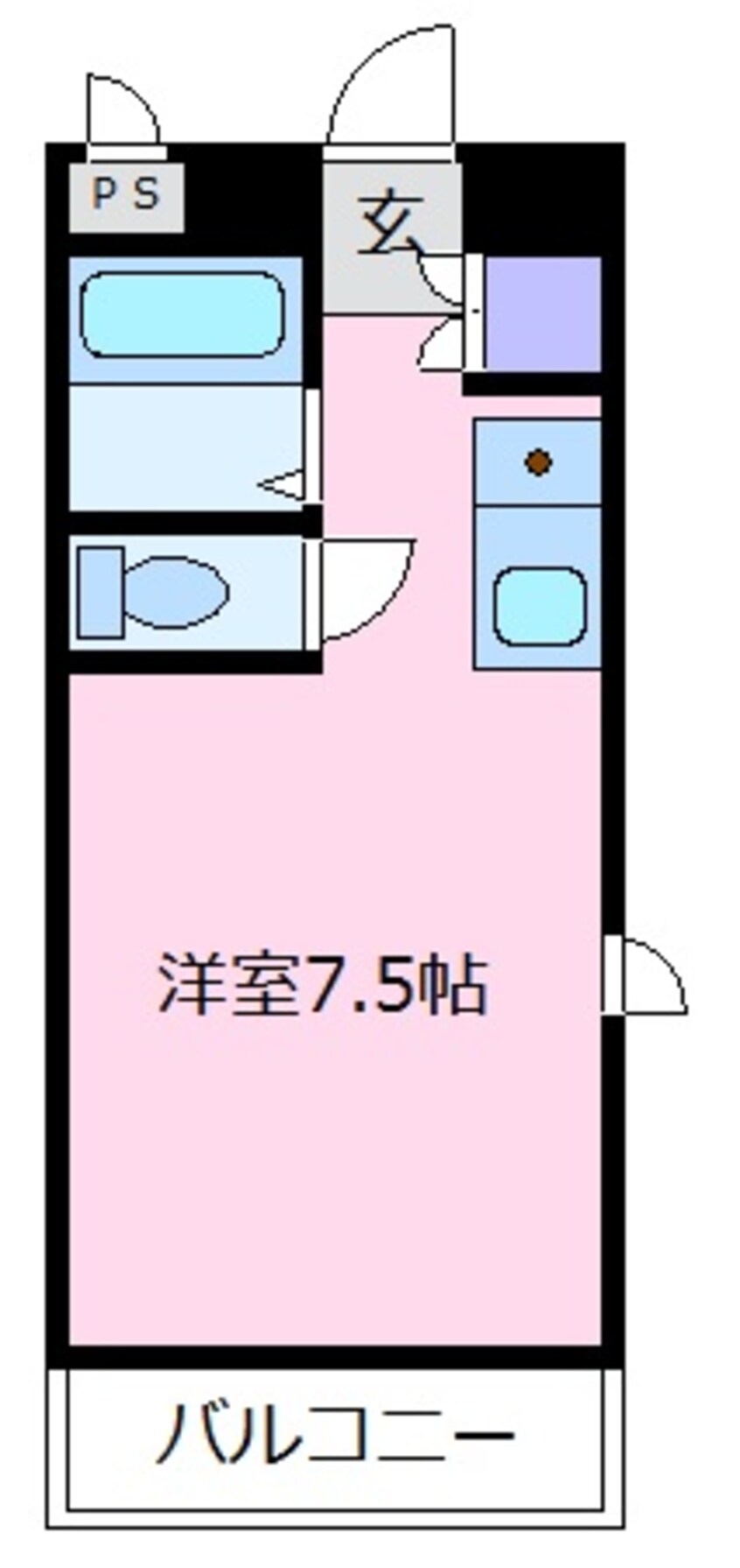 間取図 スプリングコート