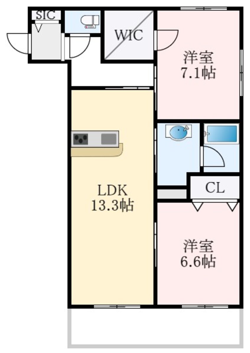 間取図 Ｓｏｎｇｌｉｎｅ(ホームズ用）