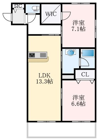 間取図 Ｓｏｎｇｌｉｎｅ(ホームズ用）