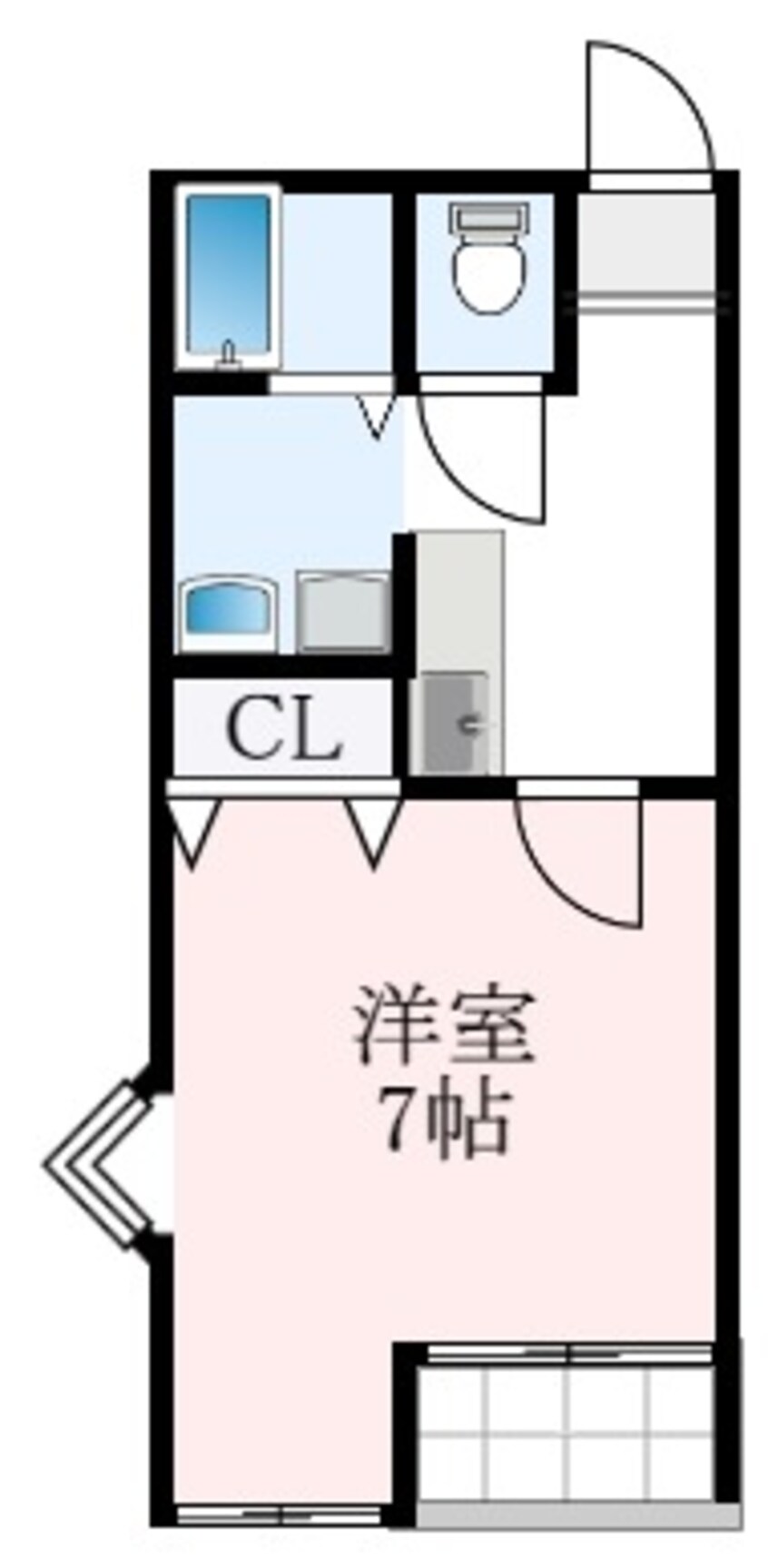 間取図 ヴィーブル桐山