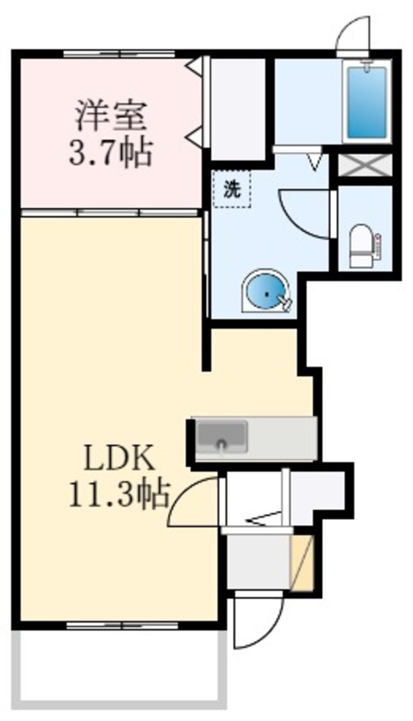 間取図 オリーブガーデン