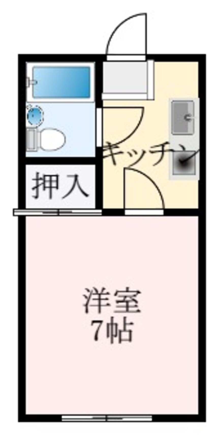 間取図 多田マンション