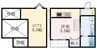 南海高野線/萩原天神駅 徒歩7分 1階 築10年 1Rの間取り