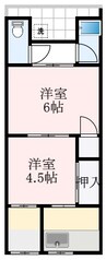 ISE伊勢住宅南野田 2Kの間取り