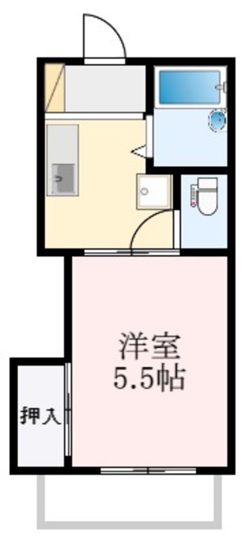 間取図 ラフォーレ谷