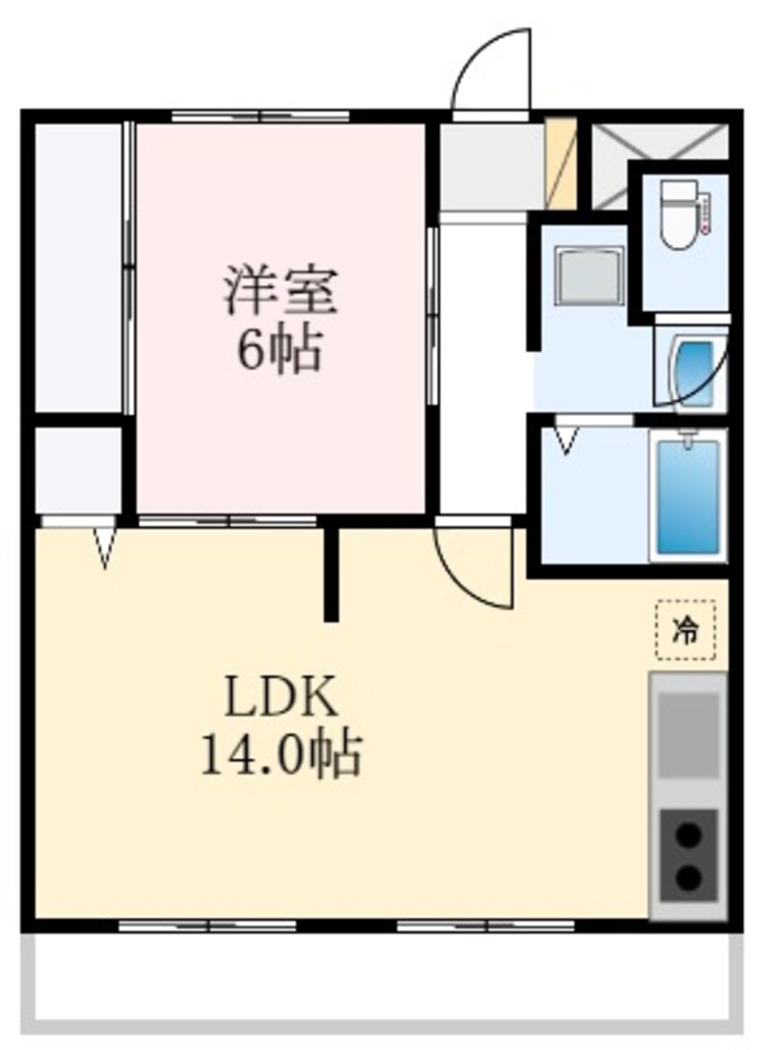 間取図 泉ハイツ