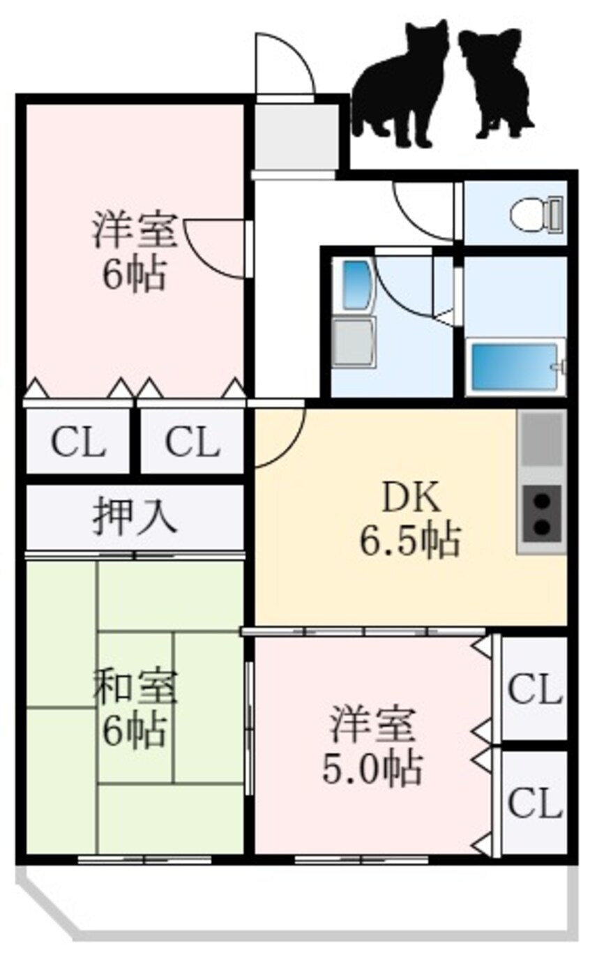 間取図 サンフィールド