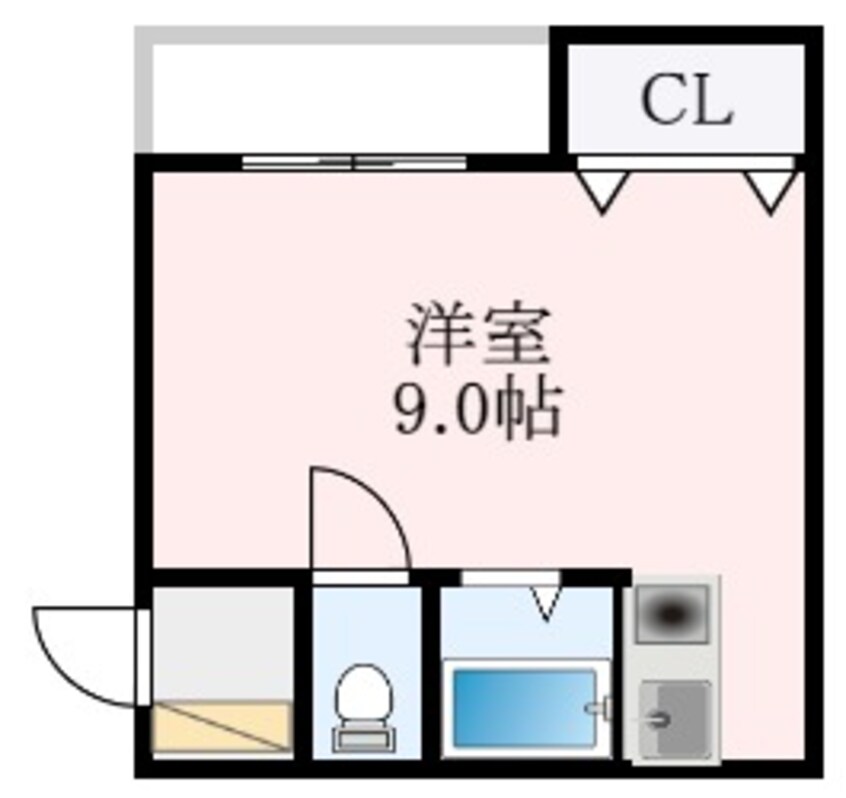 間取図 フェローズ21