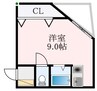 フェローズ21 1Kの間取り