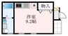 南海高野線/北野田駅 徒歩2分 1階 築5年 1Rの間取り