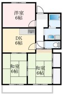 メゾン中塚の間取図