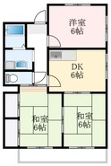 メゾン中塚の間取図