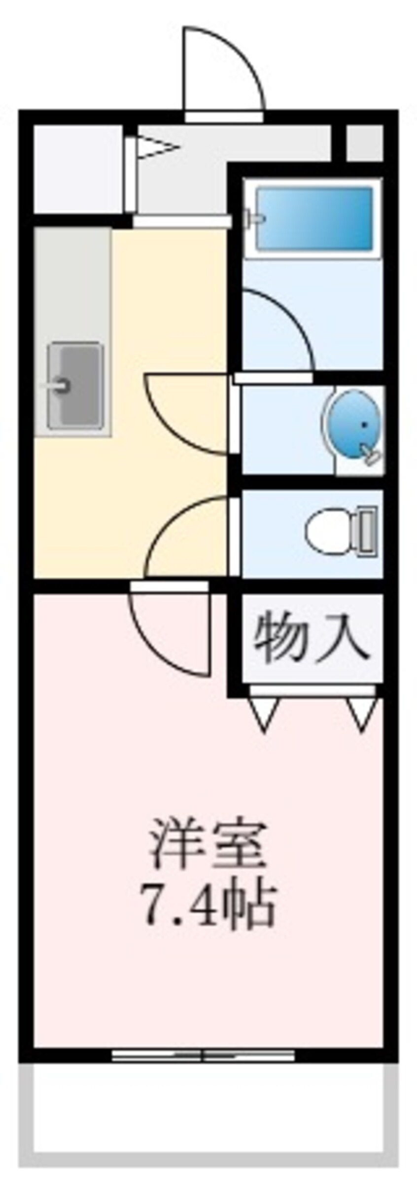 間取図 フジパレス水池