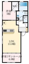 南海高野線/初芝駅 徒歩13分 2階 築7年 1LDKの間取り