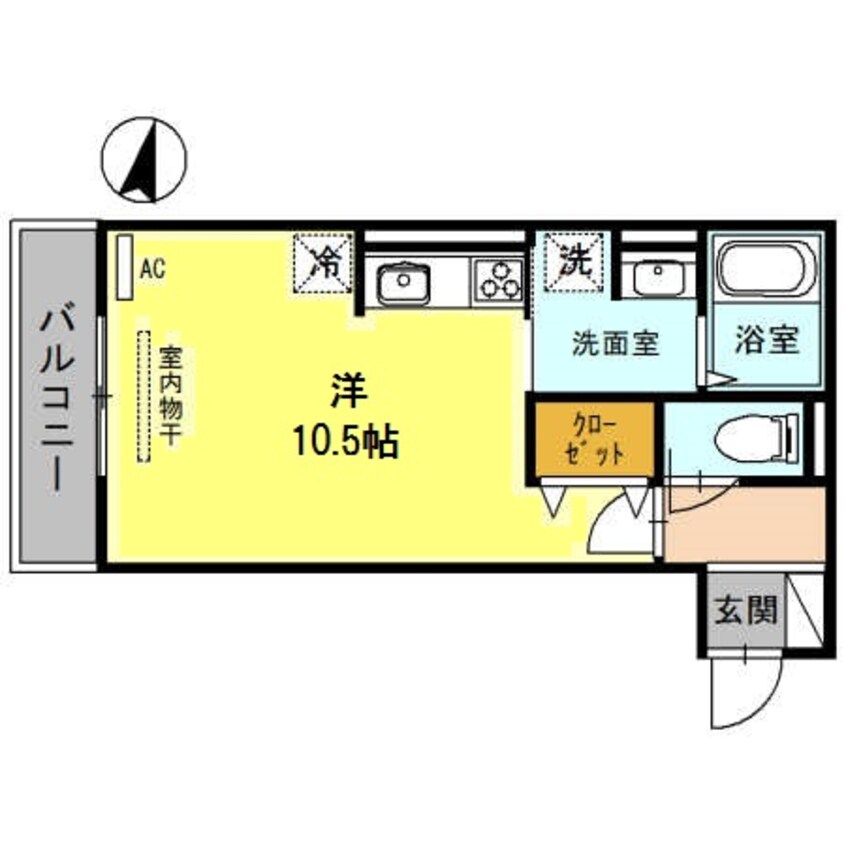 間取図 グランレイク金剛