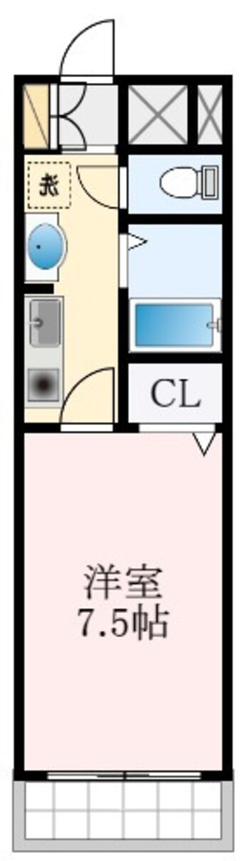 間取図 アンシャンテ深井