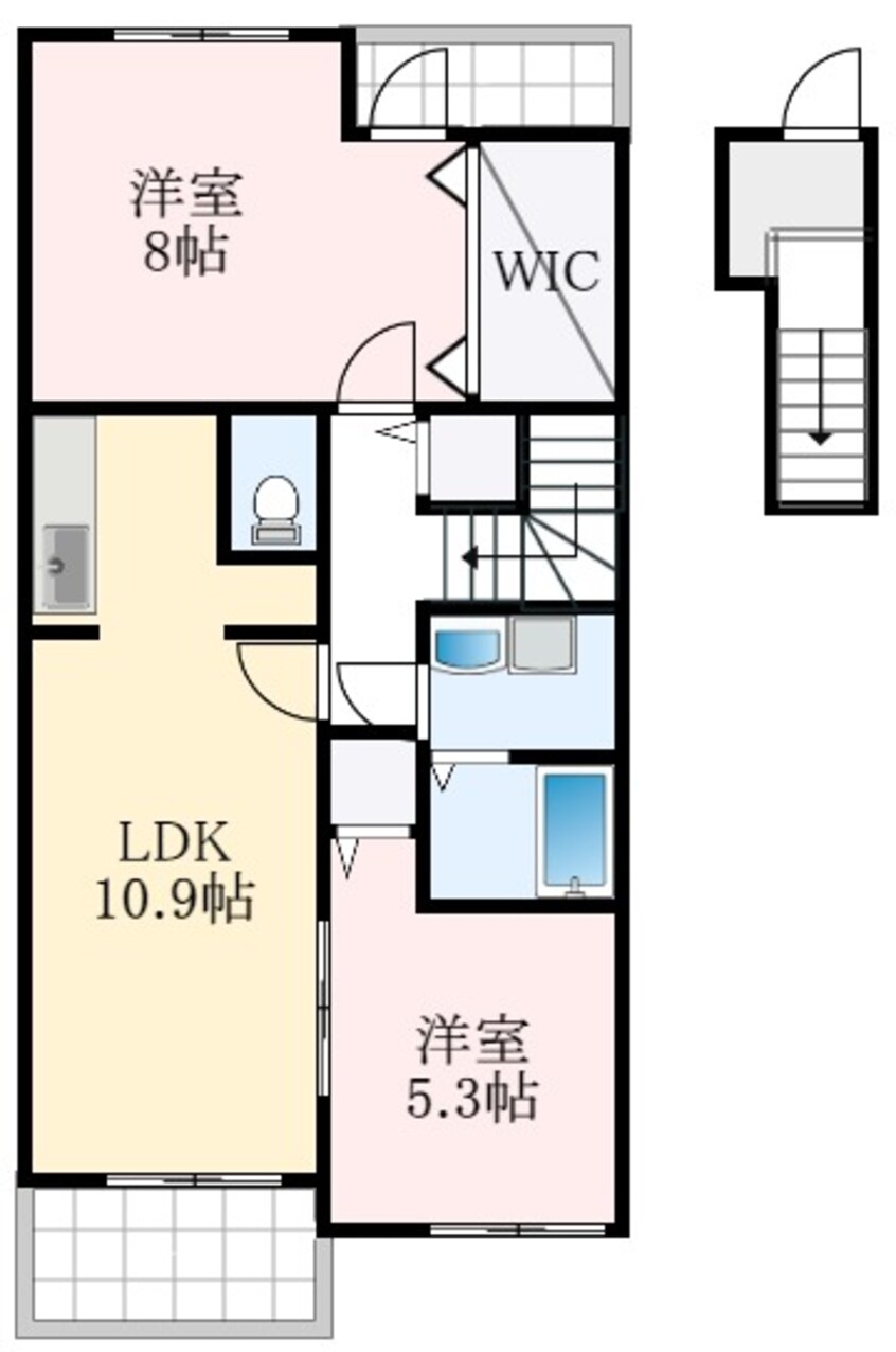 間取図 メゾンなでしこ