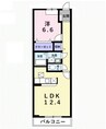 阪和線・羽衣線/鳳駅 徒歩25分 1階 築15年 1LDKの間取り