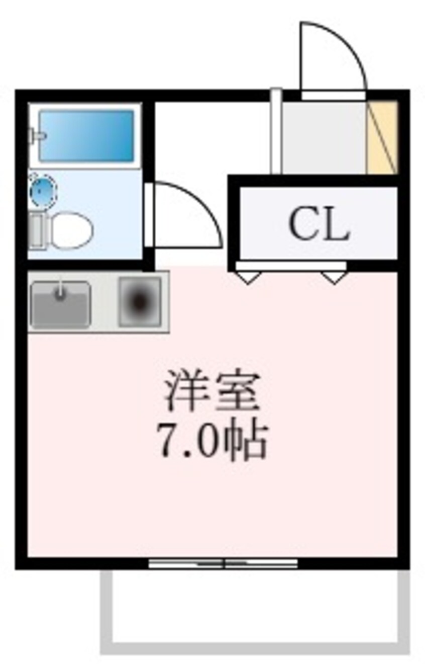 間取図 エステート北野田