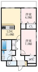 パークヒルズ千代田の間取図