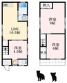 泉北高速鉄道/深井駅 徒歩20分 1-2階 築48年 3LDKの間取り