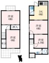 木戸戸建2-28-19 4Kの間取り