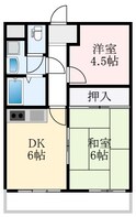 ラフィーネ深井清水の間取図