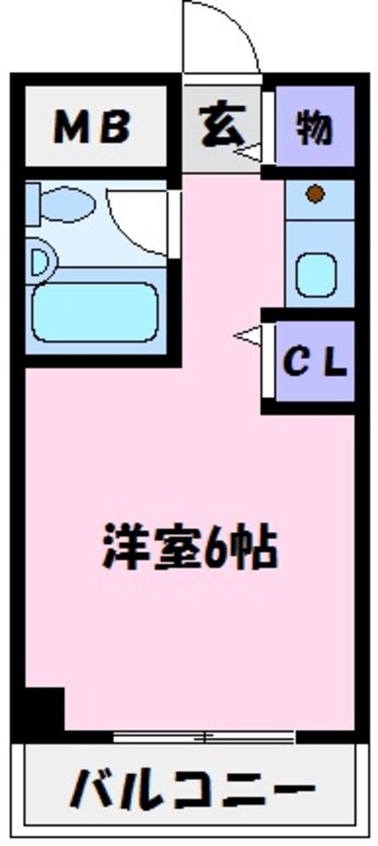 間取図 ベルネージュ峯尾