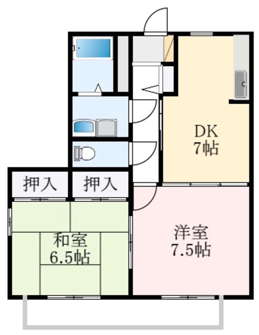 間取図 メゾン・ボナールD